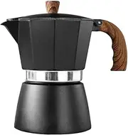 Stovetop Espresso Maker,150/300ML Moka Coffee Pot,Cafe Percolator Italian Espresso Greca Coffee Maker Brewer Percolator (150ml)