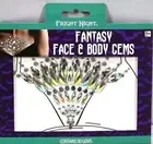 Fright Night Fantasy Face & Body Gems Contains 80 Gems New Easy Peel and Stick