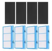 4 Pack HAPF30AT HEPA & Carbon Filter Set for Holmes AER1 HAP242-NUC Air Purifier
