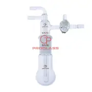 Laboratory Glass 25mL Sublimator With 2mm Glass Stopcock 24/40