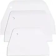 LABRIMP 3Pcs Cake Scraper Set Food Grade Cake Decorating Tools for Various Styles and Reusable for Cake Making and Smoothing Edges Lightweight and Easy