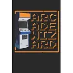 VINTAGE RETRO ARCADE WIZARD: DOT GRID VINTAGE RETRO ARCADE WIZARD / JOURNAL GIFT - LARGE ( 6 X 9 INCHES ) - 120 PAGES -- SOFTCOVER