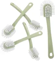 VERDANVERSE 5pcs Long Handle Indoor Shoe Brush with Gentle Bristles Multifunctional for Shoes and Laundry Soft Bristles for Gentle Care of Footwear Use