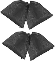 4pcs Pump Mesh Filter Bags Durable Water Pump Mesh Pouch for Filtration Fountains Swimming Pools Easy to Clean Replace