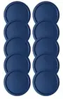 Replacement Lid for Pyrex 4-CUP Storage Cover 6" Bowl 7201-PC Navy (10-Pack)