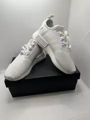 Adidas Nmd_R1 Unisex Sz 1 Women’s Sneakers Casual Shoes FW0416 White