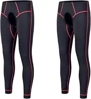 [SUMABA] Mens Compression Pants Base Layer Athletic Leggings Tights Cool Dry Front Opening Workout Sports Gym Running Yoga Pant