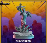 Sunscreen - 40mm Crisis Protocol Proxy Mini | Superhero | C27 Mini