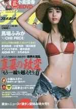 週刊PLAYBOY 8月28日/2017 封面人物:馬場富美香附DVD