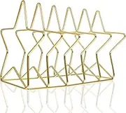 Luxshiny Star Shape Document Holder Magazine Rack for Office Supplies Capacity Desktop Organizer for Books and Newspapers Stylish Design for Neat Storage