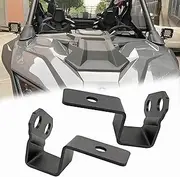 DarSeity 1 Pair RZR A-Pillar Light Mounting Bracket, Rust Proof LED Cube Work Light Mount Compatible with UTV Polaris RZR PRO XP/Pro R/Turbo R 2020-2023 (for Mounting 1 Cube Light)