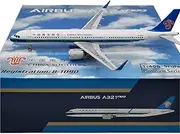 Pre-Built Model Aircraft 1:400 11CM Scale Model Collectible Airplanes for China Southern Airlines A321neo B-1090 Diecast Metal Aircraft Miniature Airplane Model