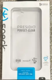 Speck Presidio Perfect Clear Case for Samsung Galaxy S21+ 5G - Clear