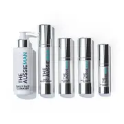 The Aussie Man - Ultimate Anti-Ageing Natural Skincare Bundle - Our Most Popular Set - Easy to Follow - Age Defying - Collagen Boost & Hydration