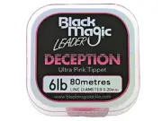 Black Magic Deception Tippet Ultra Pink 6lb 80m