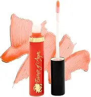 [Essence Of Argan] Clear Red Lip Gloss with Moroccan Argan Oil to Moisturize and Plump your Lips – Lip Care to Eliminate Dryness - Clear Glossy Finish 0.25oz