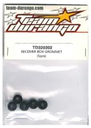 RC Team Durango TD320302 Receiver Box Grommet (5pcs) DNX8 1/8 Nitro 4WD Buggy