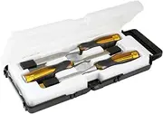 Stanley Fatmax 10, 15, 25 mm Thru-Tang Wood Chisel Set (3 Pieces)