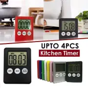 LCD Digital Kitchen Timer Magnetic Count Down Egg Cooking Alarm Clock Countdown