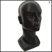 Mannequin Head Male Face Model Display Stand for Wigs Hat Glasses Mask Headphone