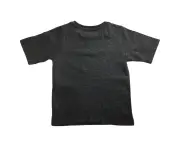 KIDS PLAIN T SHIRT Childrens Child 100% COTTON Boys Girls Basic Blank Tee Top - Grey Marle