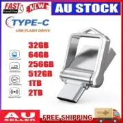 USB 2.0 Type C 32GB 128GB 1TB 2TB OTG Flash Drive Waterproof Memory Stick Pen