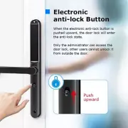 Bluetooth Electronic Lock Password Fingerprint Waterproof Aluminum Sliding Doo16