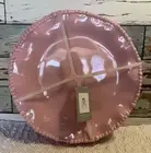 Rachel Ashwell SCALLOPED PINK PEARLESCENT Melamine DINNER PLATES Set Of 8 NEW