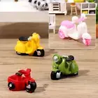 Kids Toy Dollhouse Motorcycle Dolls Accessories Fairy Garden Miniature Tricycle