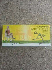 NordicTrack Mini Cycle Bike Foot Pedal Exercise Machine Arm Leg Recovery Peddle