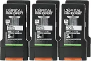 L'Oreal Men Expert Total Clean Shower Gel 300 ml - Pack of 6