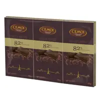 在飛比找蝦皮購物優惠-好市多代購-CEMOI 82% 黑巧克力 100公克 X 6