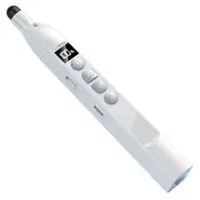 S18Pro Wireless Laser Pointer for Presentation with Telescopic Stick, White