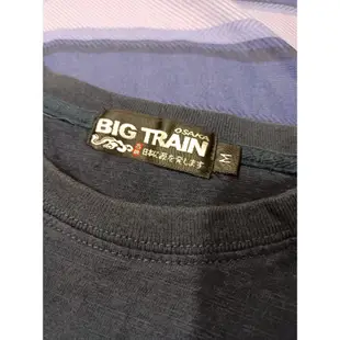 [傻多小舖] Big Train 大列車 日本風 圖騰 侍 刺繡 長袖上衣 墨達人