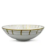 Prouna Alligator Gold Serving Bowl