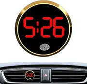 Dashboard Clock, Digital Touch Corlogy | Dashboard Round Touch Watch N | Sedan, Truck, RV Digital Watchs Liveed, Small Cars, RVS, Trucks and Trucks.