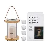 在飛比找蝦皮商城優惠-《拓幸良品》 LOOPLE｜可吊掛式蠟燭座「WOOD」L 象