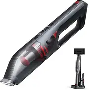 [Eufy] HomeVac H30 Mate Handheld Vacuum Cleaner, Wireless Vacuum Cleaner for Pet Fur & Cat Hair, with 16kPa Suction Power, 808 g Feather-Light, with Charging Station, 20 Min Battery Power (Black)