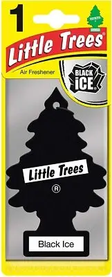 Little Trees Air Freshener BLACK ICE Car Home Office Air Freshener (1 Pack) USA