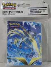 Pokemon TCG Mini Portfolio Binder *No Packs* Lugia Vulpix Silver Tempest Holds60