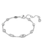 Swarovski Mesmera Mixed Cut Scatter Bracelet in Rhodium Plated