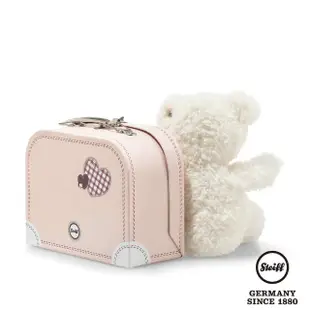【STEIFF德國金耳釦泰迪熊】Lotte Teddy bear in Suitcase(盒裝熊_黃標)