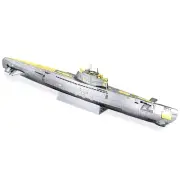 Building Blocks - 3D Metal Puzzle Submarine DIY Assembly Kit, Brain Teaser