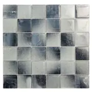 Swimming Pool Tile Extant 2x2 Square Bathroom Shower Wall Floor Backsplash Gray