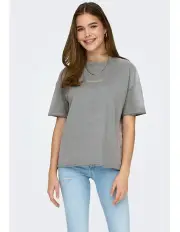 [ONLY] Kinna Fruity Top in Silver