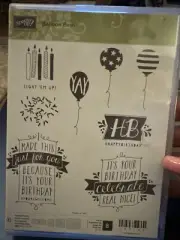 Stampin' Up BALLOON BASH Stamp Set