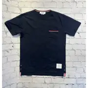 Thom Browne New York Navy Patch Pocket T-shirt