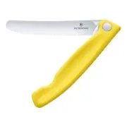 Victorinox - Swiss Classic Multi-Purpose Folding Steak Knife Yellow 11cm (Made i