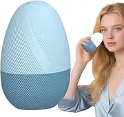 Ice for Face Roller - Eye Puffiness Massager | Cooling ice Face Massage Tool, Egg Shaped Skin Firming Roller Mold for Women Travel Spa Home Post-Workout Night Morning Gym