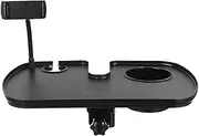 Microphone Stand Cup Holder - Audio Sheet Shelf Attachment - Vibration-Proof Clamping Microphone Stand Tray for Desk, Studio, Audio, Concert, Stage
